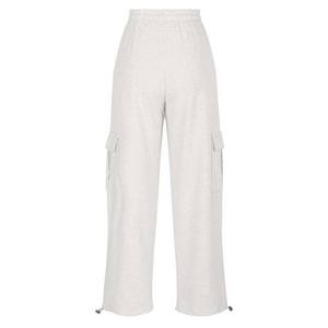 2025 nouvelle mode femmes vêtements pantalons pantalons décontracté logo personnalisé Cargo coton pantalon pantalon cordon taille avec poches - Product Image 6