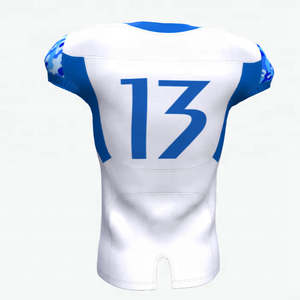 Maillot d'entraînement de football américain professionnel Broderie personnalisée Logo Hommes Équipe et club Maillot de football cousu - Product Image 6