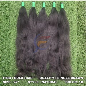 CHEVEUX VIRGINS BRUTS INDONÉSIENS 100% CHEVEUX HUMAINS REMY ALIGNÉS SUR LES CUTICULES SANS NŒUDS CHEVEUX LISO NATURAL PUR DE QUALITÉ SUPÉRIEURE Noir Naturel 8-30 pouces - Product Image 6