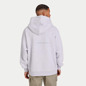 Sudadera con Capucha Extra Grande de Moda Urbana, Nueva, al Por Mayor, de Manga Larga, Gruesa, con Logotipo Personalizado, Sudaderas y Hoodies para Hombre - Product Image 4