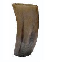 Vente chaude 100% meilleure qualité de véritable fait à la main longue et courte Viking boire vache et corne de boeuf tasse disponible