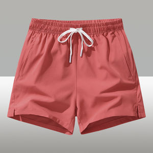 Quick Dry Workout <b>Jogging</b> Gym Fitness Sport Elastic Waist Solid <b>Short</b> Athletic <b>Mens</b> Running <b>Shorts</b> - Product Image 4