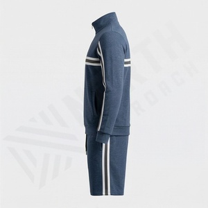 Ensemble de survêtement premium, sweat-shirt et pantalon de jogging, pantalon cargo, survêtement unisexe, ensemble 2 pièces, vêtements de sport pour adultes, kit de fitness - Product Image 3