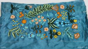 Tissu brodé à la main pour les couvertures de livres, les journaux, les agendas, textile floral artisanal, matériel artisanal fait à la main, exportateur en gros - Product Image 2