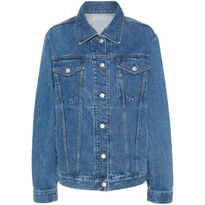 แจ็กเก็ตยีนส์สำหรับผู้หญิงเสื้อแจ็คเก็ตลำลองสำหรับผู้หญิงเสื้อโค้ทผ้าเดนิมสำหรับฤดูใบไม้ร่วง - Product Image 6