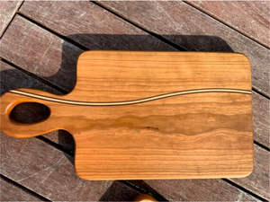 Planche de service écologique Rectangle en bois pour la préparation des aliments - Product Image 3