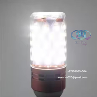 Luces LED de Maíz de Alto Lumen, Ahorro de Energía, Base E27/E14, Cuerpo de Vidrio, CRI90, Garantía de 2 Años, CA 85-265V, 30000 Horas, Emiratos Árabes Unidos, Arabia Saudita, Catar