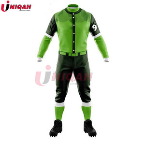 Vêtements de sport de baseball et de softball respirants personnalisables pour adultes, jersey uni, impression sérigraphique, col en V, poches, couleur personnalisée - Product Image 2