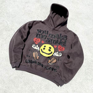 Sweats à capuche pour hommes de couleur unie au design unique prix de gros sweats à capuche pour hommes sur mesure sweats à capuche pour hommes - Product Image 2