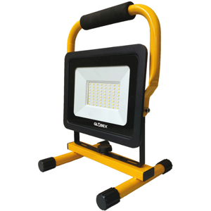 Proiettore LED Portatile con Supporto 50W 4000K - Product Image 1