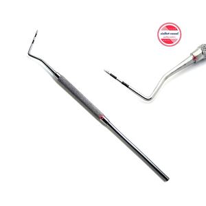 105 — sonde de dentiste médical, hygiène et santé, blanc, sonde Explorer, en acier inoxydable, soins buccaux, équipement dentaire - Product Image 1