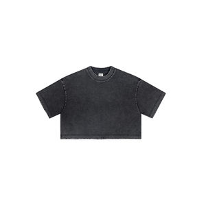 Tops courts à manches courtes pour femmes, en nylon/cachemire velours, de qualité supérieure, pour l'entraînement, taille plus, écologiques, amples, séchage rapide - Product Image 4