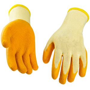 Nitrile résistant aux gaz et à l'huile alcaline acide, gants de sécurité industrielle robustes entièrement enduits, manchette de sécurité imperméable en nitrile bleu - Product Image 4