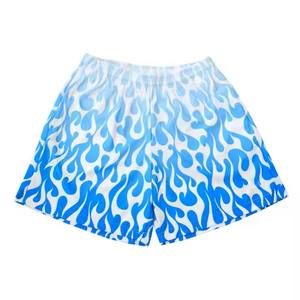 Men's Summer Polyester Mesh Shorts Double <b>Layers</b> Breathable and Loose Fit Hot Sale OEM Service - Product Image 1