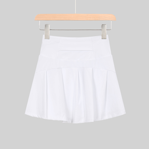 Falda de Yoga sin Costuras, Cintura Alta, Color Sólido, Transpirable, Elástica, Ropa Deportiva para Mujer, Uso Diario, OEM, ODM, Logotipo Personalizado - Product Image 3