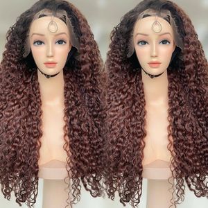 Tendance chaude de haute qualité brun Bumerse bouclés perruques de couleur naturelle de cheveux humains vietnamiens vrais cheveux humains 2025 - Product Image 5