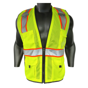 เสื้อกั๊กนิรภัยสะท้อนแสงคุณภาพสูงพร้อมผ้าระบายอากาศที่ทนทาน - Product Image 1