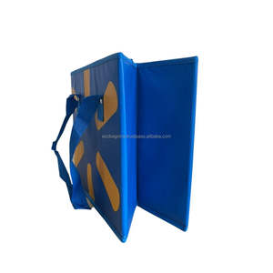 Sac d'épicerie réutilisable écologique avec logo personnalisé sac de boîte à provisions non tissé recyclable en tissu non tissé - Product Image 4