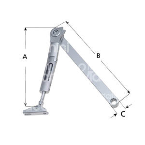 BRAS DE BOUSSOLE AVEC STOP Pour les modèles de ferme-porte DC120 et DC140 - Product Image 1