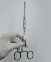 Éponge de Foerster de qualité supérieure avec mâchoires droites dentelées 240 mm/24 cm, instruments chirurgicaux hémostatiques en acier inoxydable