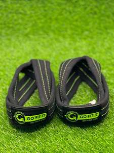 Correas de Levantamiento de Pesas en Forma de 8 de Neopreno Elástico GO FIT IT, Antideslizantes, Ajustables, Acolchadas, Personalizables, de Alta Elasticidad para Levantamiento de Pesas - Product Image 2
