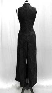 ชุดราตรีหรูหราหรูหราสำหรับผู้หญิงชุดราตรีสุภาพยาวแขนกุดเก๋ไก๋ - Product Image 3