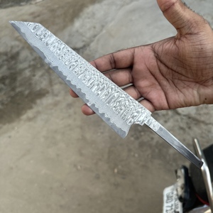 OEM/ODM ébauches de lame en acier damas VG10 faites à la main ébauches de couteaux de cuisine outils de harpe de Grand pour chef de cuisine - Product Image 2