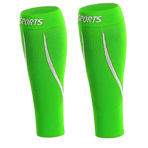 1 paire de manches de compression pour jambes, chaussettes de soutien élastiques respirantes pour la course, le football, le basket-ball, la gym et la randonnée - Product Image 4