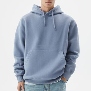 Sweat-shirt pour homme de luxe personnalisé, impression de logo en relief, streetwear surdimensionné, coupe ample, sweat-shirt à capuche pour homme - Product Image 1