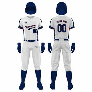 Fabricant pakistanais matériau frais uniforme de baseball respirant quantité minimale de commande bas prix bon marché uniforme de baseball avec logo personnalisé pour adultes - Product Image 6