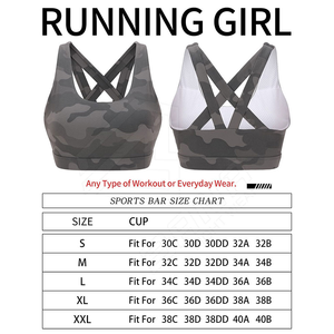 บราเล่นกีฬาของผู้หญิงเสื้อผ้าออกกำลังกายเล่นฟิตเนสผ้าระบายอากาศใส่สบายออกแบบได้ตามต้องการ - Product Image 4