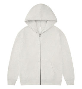 Vente en gros sur mesure pulls à fermeture éclair en coton imprimé de haute qualité pour hommes sweats à capuche à fermeture éclair bricolage personnalisation OEM - Product Image 4