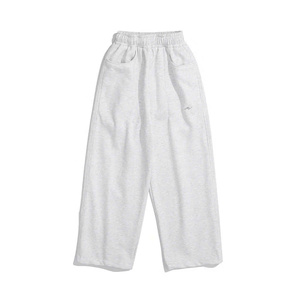 Estambre 100% algodón estampado Anti-Pilling Vietnam ropa Unisex pantalones otoño Unisex servicio OEM pantalones de pierna ancha - Product Image 2