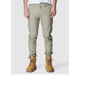 Pantalones Cargo Casuales de Cintura Alta con Frente Plano y Múltiples Bolsillos para Hombre, de Secado Rápido y Transpirables, Proveedor de BD - Product Image 4