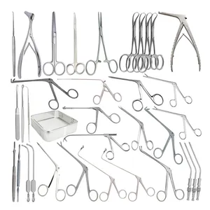 Endoscopische Sinuschirurgie Set Van 30 Instrumenten Om De Nasale Operatieset Van De Nasale Drainage Te Vergroten