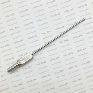 Tubo de succión de acero inoxidable Frazier 9fg al por mayor, 175mm de longitud total, fuente de alimentación Manual, instrumento médico de conexión, Vaslcare - Product Image 5