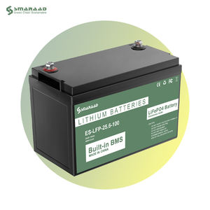 लाइफ 4 बैटरी पैक 25.6v 100ah 4000 साइकिल लिथियम आयरन बैटरी निर्मित बीएमएस आरवी नाव घर ऊर्जा भंडारण बैटरी - Product Image 1