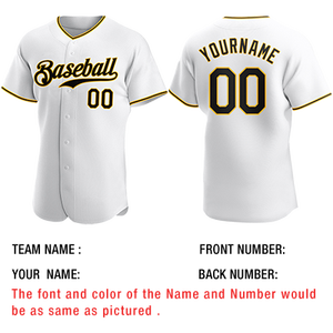 Logo personnalisé broderie jeunesse bouton vintage uniforme élégant sublimation maillot de baseball pour les équipes - Product Image 2