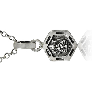 จี้925พระพิฆเนศที่แกะสลักโดยผู้เคร่งศาสนาชาวอินเดียทำด้วยมือเครื่องประดับขายส่งราคาโรงงานโดยตรง - Product Image 6