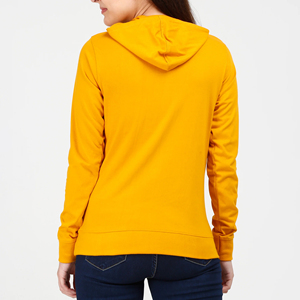 Nouveau sweat à capuche tendance pour femme, personnalisable avec impression de lettres, en coton et élasthanne, coupe ajustée, extensible, à manches longues et bas évasé - Product Image 2