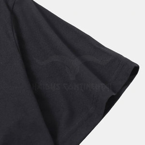 Vente en gros T-Shirt en tricot uni en coton/fibre de bambou pour homme Logo OEM personnalisé Respirant Séchage rapide Col en O Longue saison estivale - Product Image 6