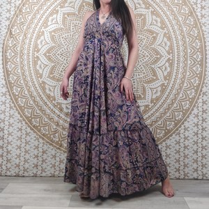 Robe d'été pour femmes, vêtements de plage, 100% coton, séchage rapide, coupe ample, longueur intégrale - Product Image 3