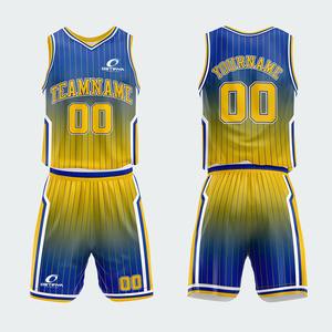 Uniformes de Baloncesto Transpirables con Estampado por Transferencia de Calor para Adultos, Sublimación Personalizada, Nuevos Conjuntos de Uniformes de Baloncesto 2026 en MOQ Bajo - Product Image 3