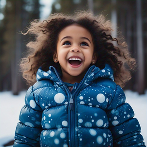 Wholesale Sublimation Puffer Jacket <b>Toddler</b> Girls Windproof Winter Zipper Hooded Printed Lining Puffer Bubble Jacket Girls - Product Image 3