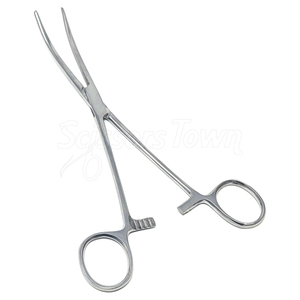 Pinzas hemostáticas de acero inoxidable, abrazadera de bloqueo quirúrgica de 10 pulgadas, instrumento médico reutilizable para uso hospitalario - Product Image 5