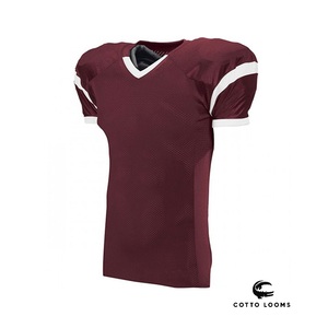Camiseta y uniforme de fútbol americano OEM directo de fábrica, fabricante de ropa de equipo de tela de malla de secado rápido duradero - Product Image 2