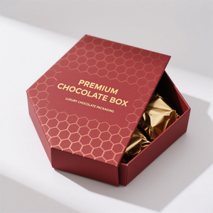 Caja de perfume hexagonal Premium de cartón rígido con logotipo personalizado con ESTUCHE DE REGALO elegante para exhibición de fragancia, embalaje de marca minorista - Product Image 5