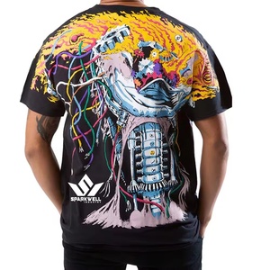 เสื้อยืดผู้ชายลายกราฟิก City Bridge แขนสั้น คอกลม โพลีเอสเตอร์ 100% ทรงปกติ ระบายอากาศได้ดี พิมพ์ลายภาพ  เสื้อยืดลำลอง - Product Image 6