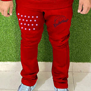 Ensemble de survêtement streetwear 2 pièces pour homme, sweat-shirt et jogging élégants, athlétique, léger, respirant, écologique, 100% coton - Product Image 4