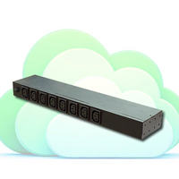 PDU Neutral con Medición de Energía, 8 Puertos, 230V, 16A, Montaje en Rack, con Monitoreo Web y SNMP